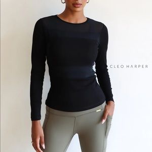 Cleo Harper Edge Top - Black